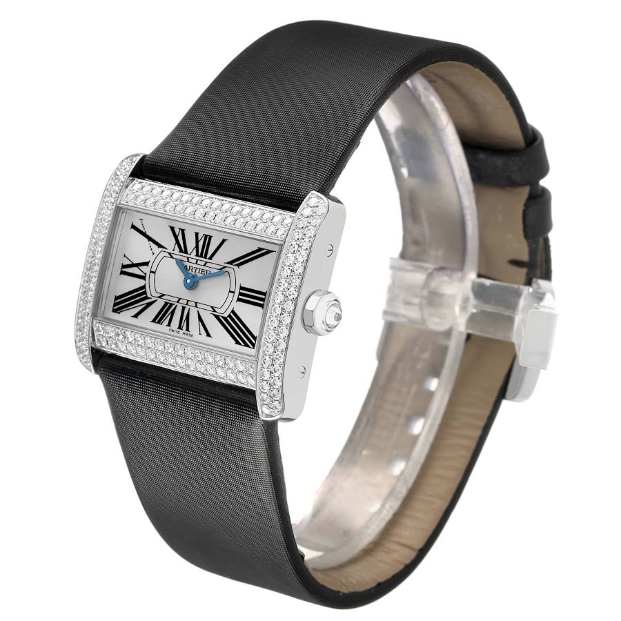 Cartier Tank Divan Large 18K White Gold Diamond Ref. WA301271 - Image 8