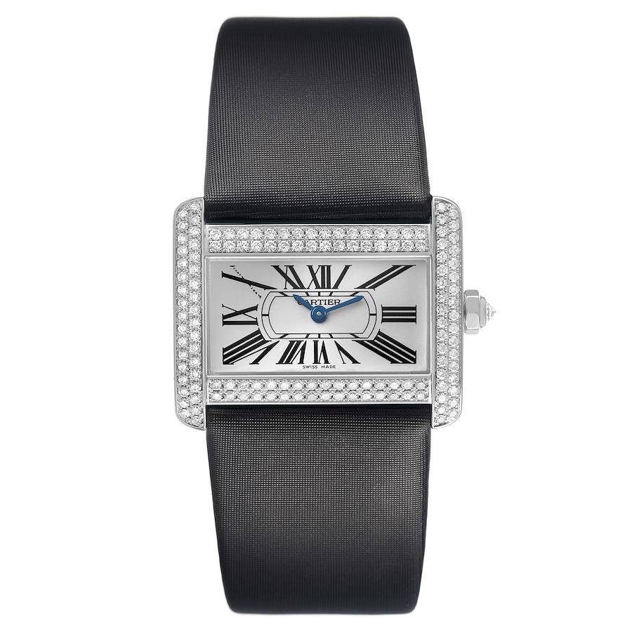 Cartier Tank Divan Large 18K White Gold Diamond Ref. WA301271 - Image 10