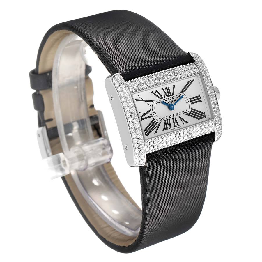 Cartier Tank Divan Large 18K White Gold Diamond Ref. WA301271 - Image 9