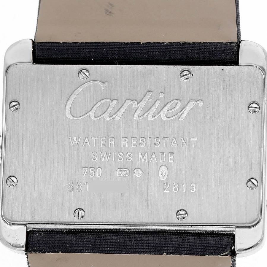 Cartier Tank Divan Large 18K White Gold Diamond Ref. WA301271 - Image 5