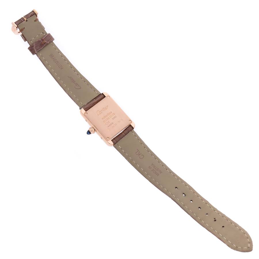 Cartier Tank Louis 18K Rose Gold Ladies Ref. WGTA0010 - Image 4