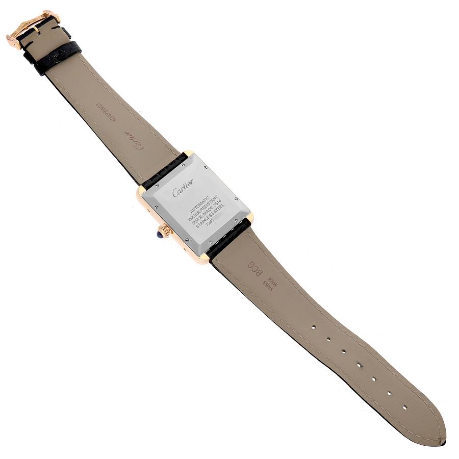 Cartier Tank Solo XL 18K Rose Gold Mens Ref. W5200026 - Image 2