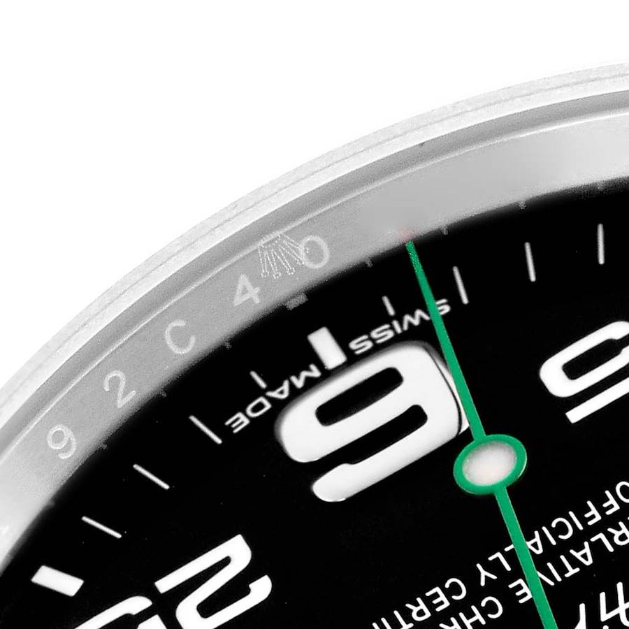 Rolex Air-King 40 Black Dial Green Hand Ref. 116900 - Image 8