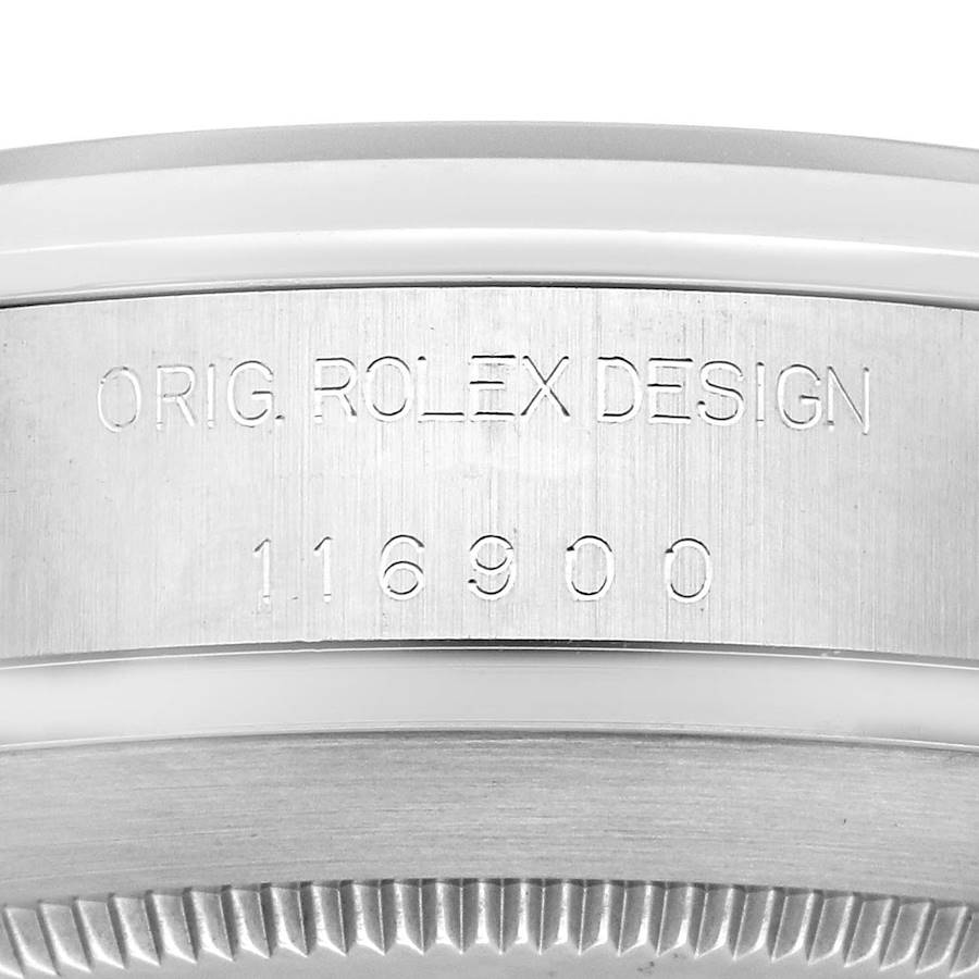 Rolex Air-King 40 Black Dial Green Hand Ref. 116900 - Image 7