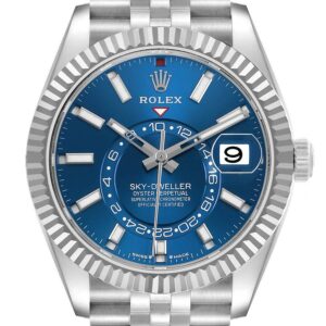 Rolex Sky-Dweller Blue Dial Steel & White Gold Ref. 336934