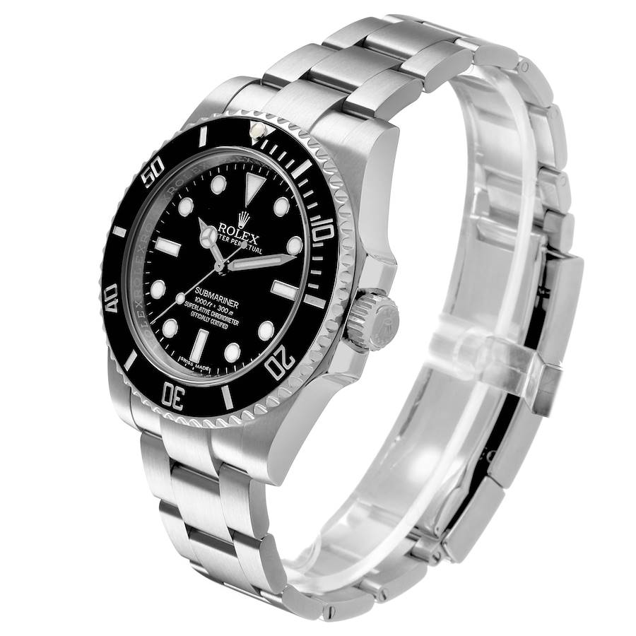 Rolex Submariner No Date 40mm Steel Black Dial Ref. 114060 - Image 10