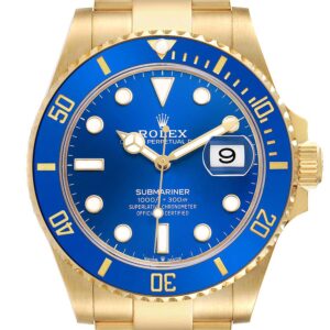 Rolex Submariner 41 Yellow Gold Blue Dial Ref. 126618LB