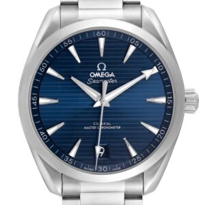 Omega Seamaster Aqua Terra Blue Dial Steel Watch 220.10.41.21.03.004 Box Card