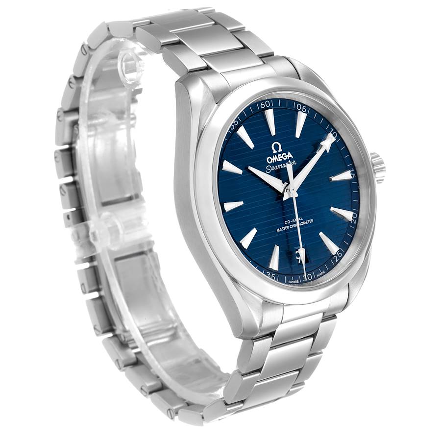 Omega Seamaster Aqua Terra Blue Dial Steel Watch 220.10.41.21.03.004 Box Card - Image 2