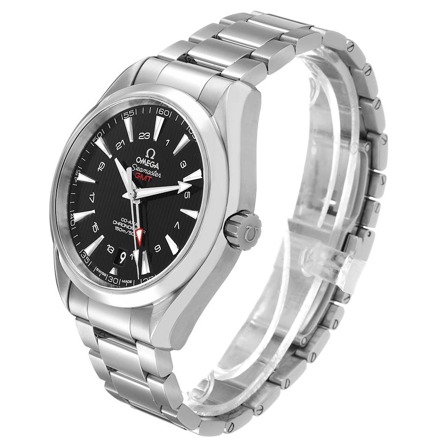 Omega Seamaster Aqua Terra GMT Steel Mens Watch 231.10.43.22.01.001 Box Card - Image 3
