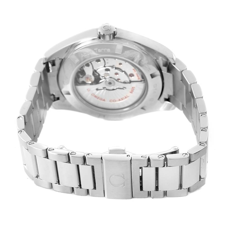 Omega Seamaster Aqua Terra GMT Steel Mens Watch 231.10.43.22.01.001 Box Card - Image 5