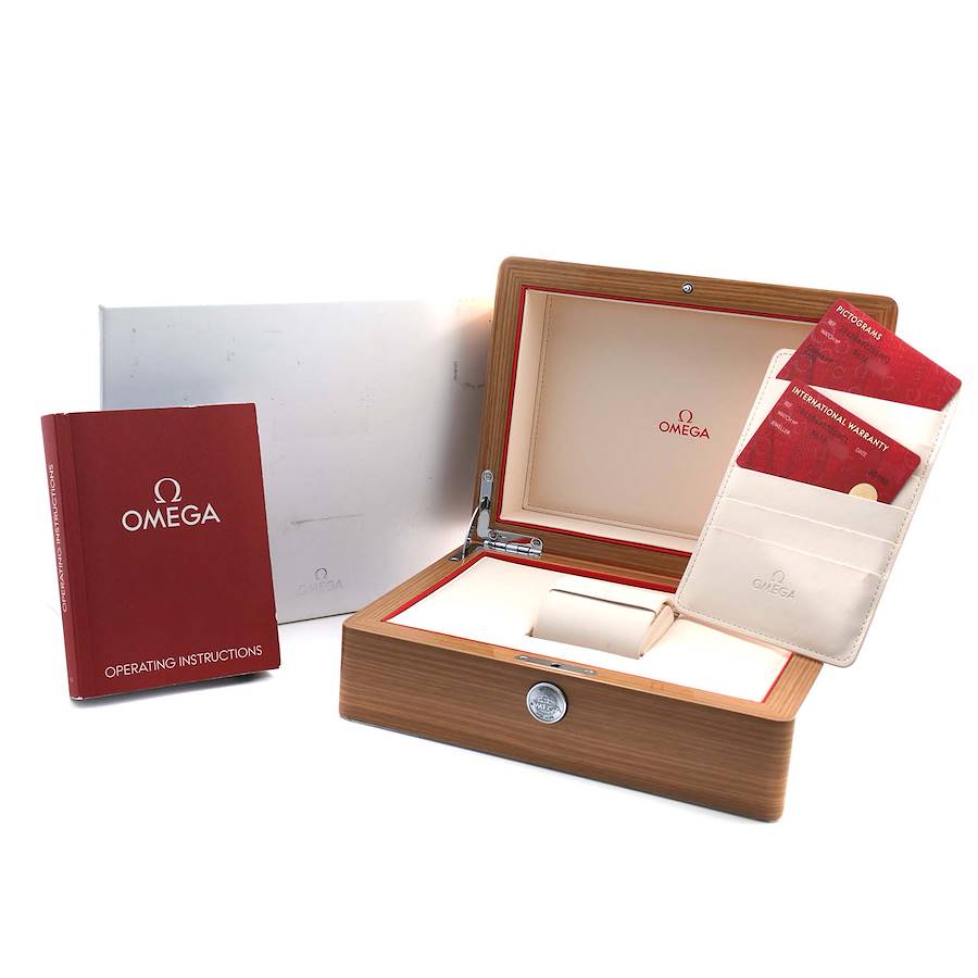 Omega Seamaster Aqua Terra GMT Steel Mens Watch 231.10.43.22.01.001 Box Card - Image 6