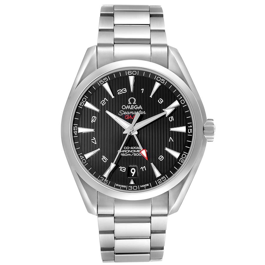 Omega Seamaster Aqua Terra GMT Steel Mens Watch 231.10.43.22.01.001 Box Card - Image 2