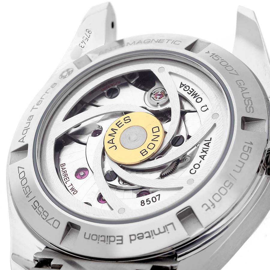 Omega Seamaster Aqua Terra Spectre James Bond Steel Watch 231.10.42.21.03.004 - Image 4