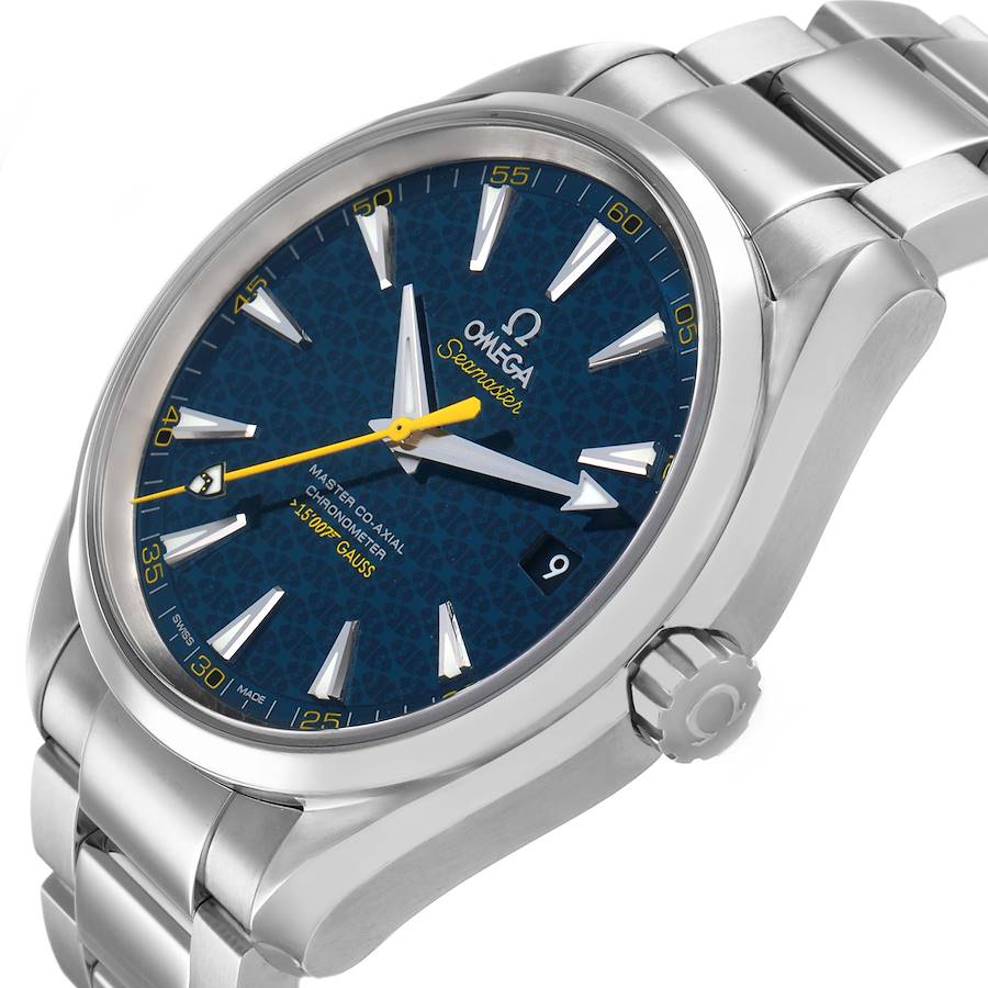 Omega Seamaster Aqua Terra Spectre James Bond Steel Watch 231.10.42.21.03.004 - Image 3