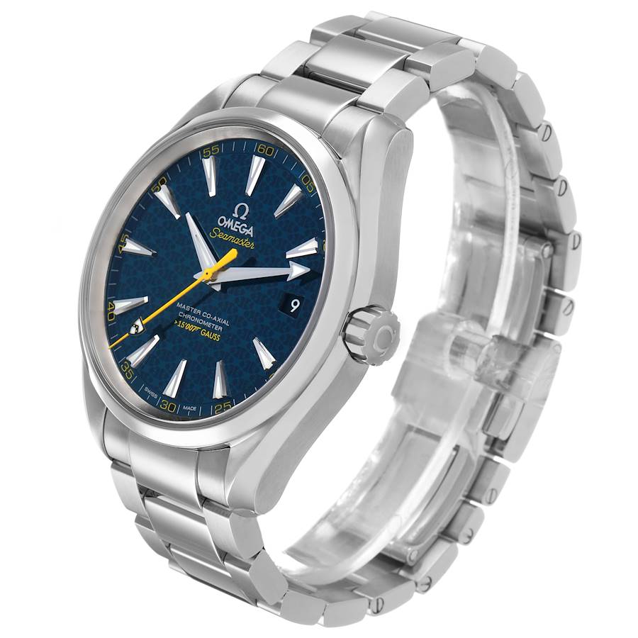 Omega Seamaster Aqua Terra Spectre James Bond Steel Watch 231.10.42.21.03.004 - Image 2