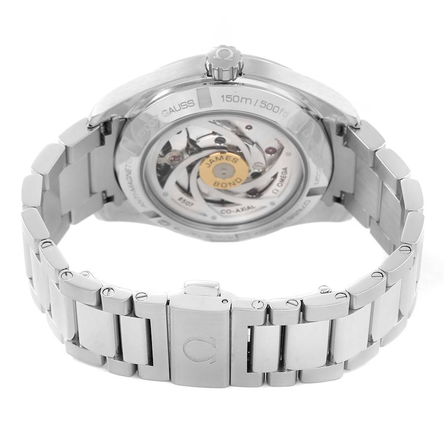 Omega Seamaster Aqua Terra Spectre James Bond Steel Watch 231.10.42.21.03.004 - Image 5