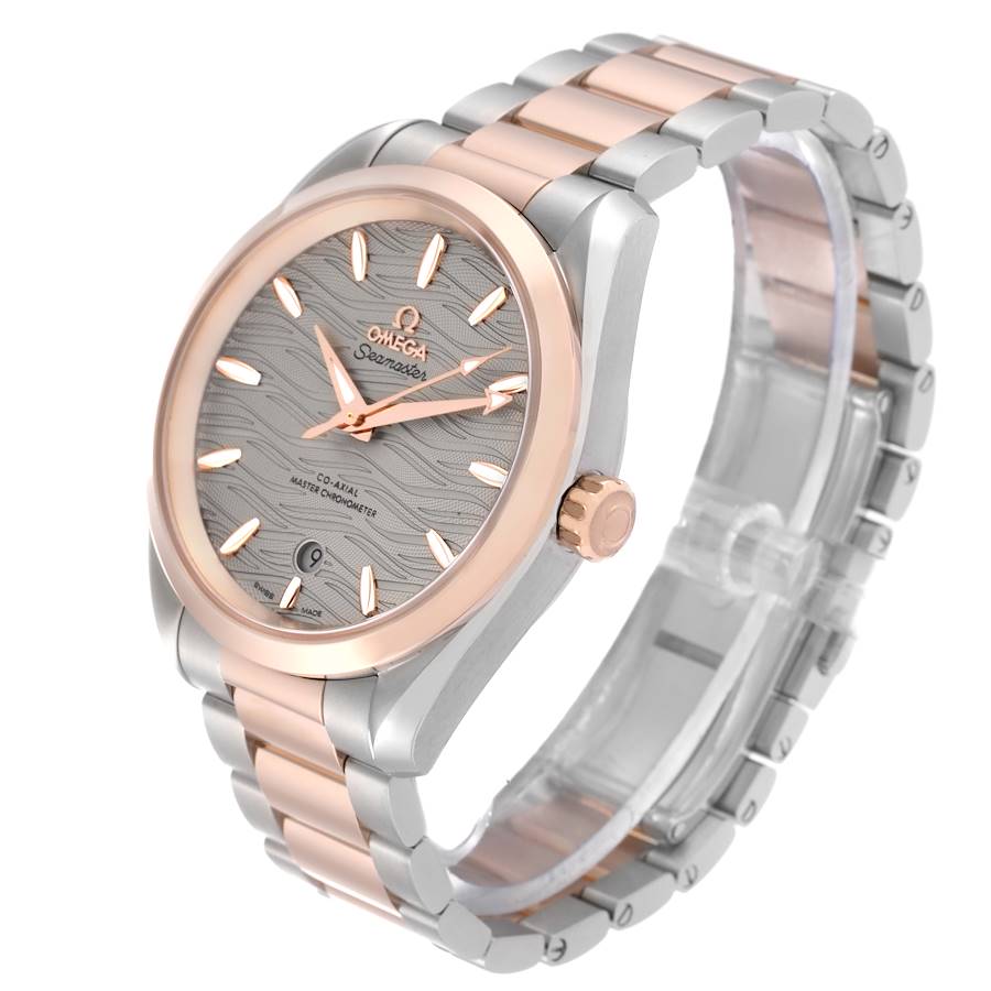 Omega Seamaster Aqua Terra Steel Rose Gold Mens Watch 220.20.38.20.06.001 Box Card - Image 2