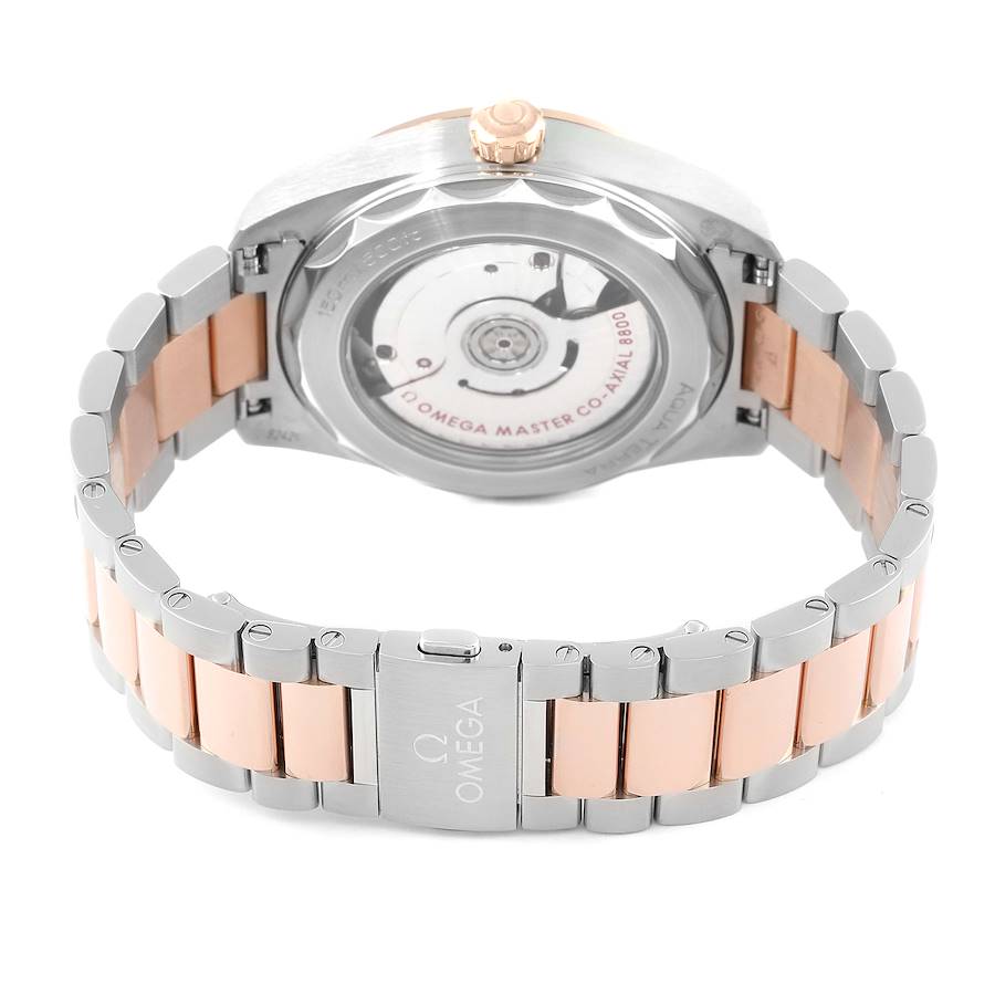 Omega Seamaster Aqua Terra Steel Rose Gold Mens Watch 220.20.38.20.06.001 Box Card - Image 5