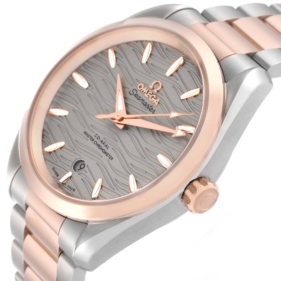Omega Seamaster Aqua Terra Steel Rose Gold Mens Watch 220.20.38.20.06.001 Box Card - Image 3