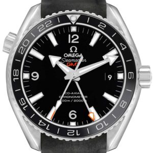 Omega Seamaster Planet Ocean 600M GMT Steel Mens Watch 232.32.44.22.01.001 Card