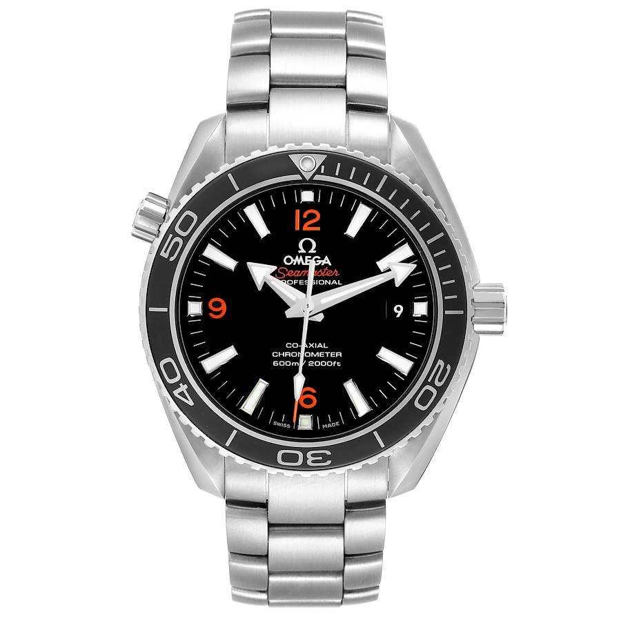 Omega Seamaster Planet Ocean 600M Steel Mens Watch 232.30.42.21.01.003 Box Card - Image 3