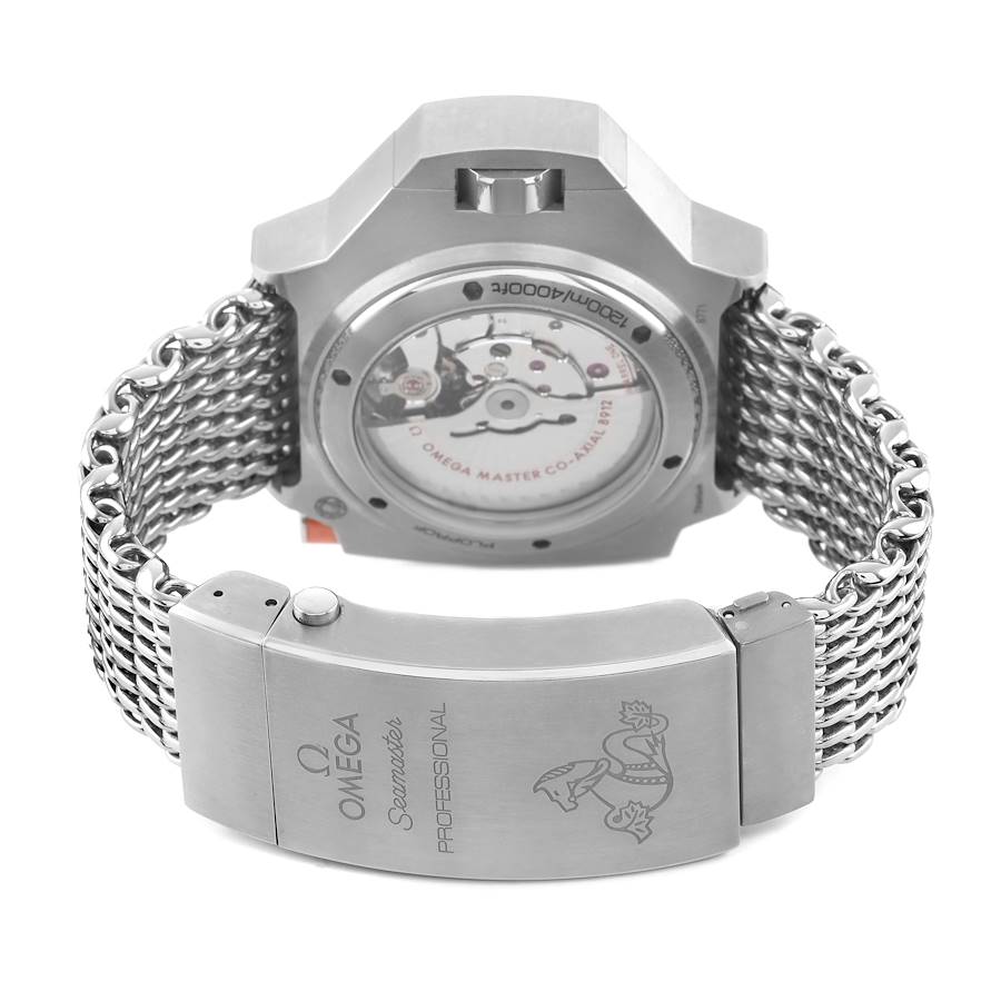 Omega Seamaster Ploprof 1200m Titanium Mens Watch 227.90.55.21.99.002 Card - Image 5