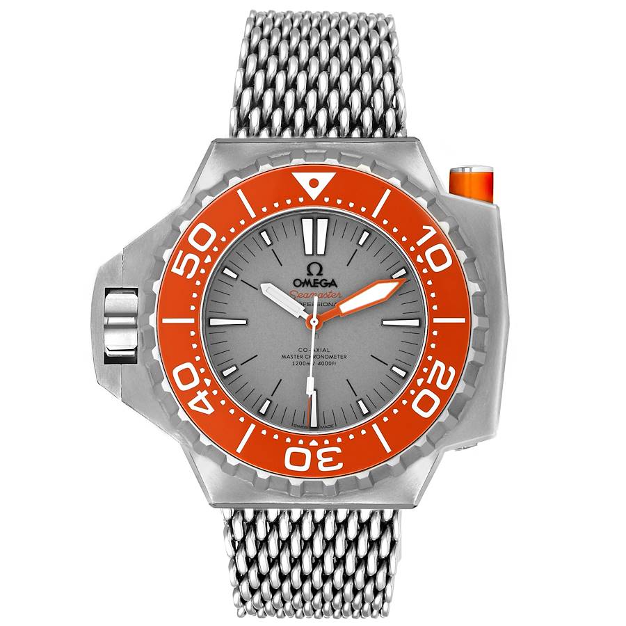 Omega Seamaster Ploprof 1200m Titanium Mens Watch 227.90.55.21.99.002 Card - Image 2