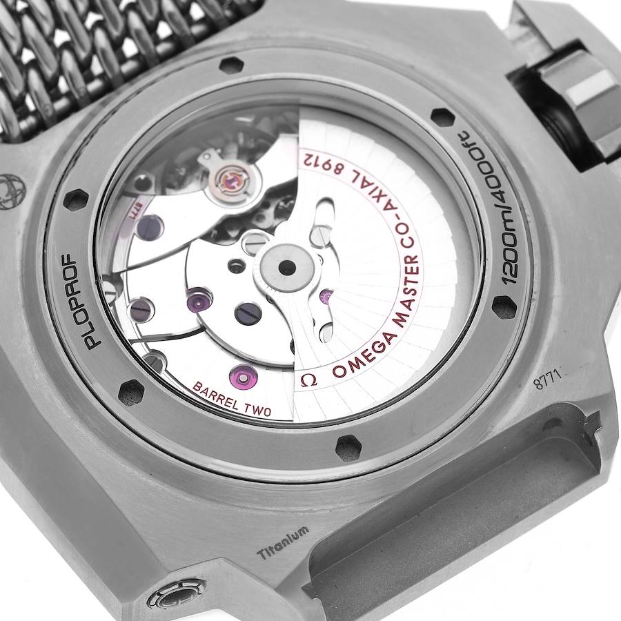 Omega Seamaster Ploprof 1200m Titanium Mens Watch 227.90.55.21.99.002 Card - Image 4